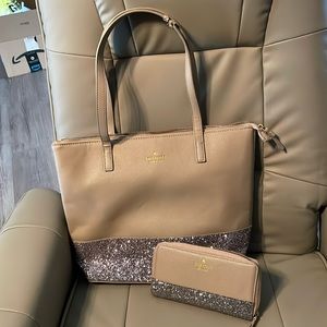 Kate Spade purse and wallet